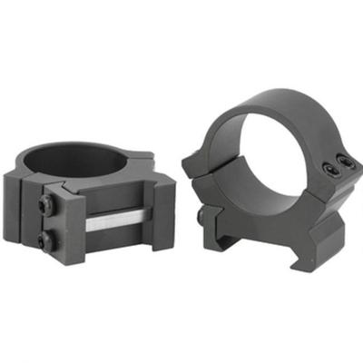 Leupold PRW2 Weaver Rings, 30mm Medium, Steel, Matte Black