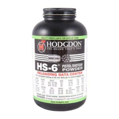 Hodgdon HS-6 Pistol/Shotgun Powder - 1lb Container