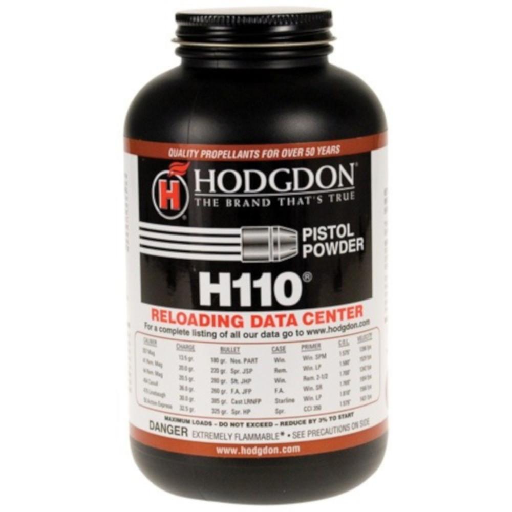  Hodgdon H110 Smokeless Powder - 1lb Container