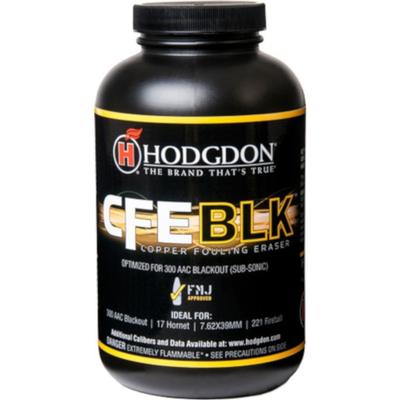 Hodgdon CFE BLK Sub-Sonic Rifle Powder - 1lb Container