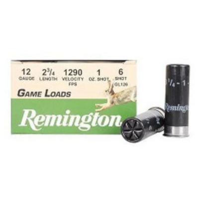 Remington Game Load Ammo 12 Gauge 2-3/4