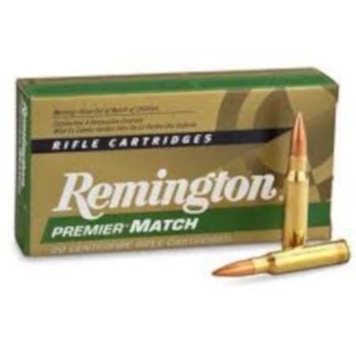 Remington Premier Match Ammo 308 Winchester 168gr Sierra MatchKing HP - Box of 20