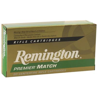 Remington Premier Match Ammo 308 Winchester 168gr Sierra MatchKing HP - Box of 20