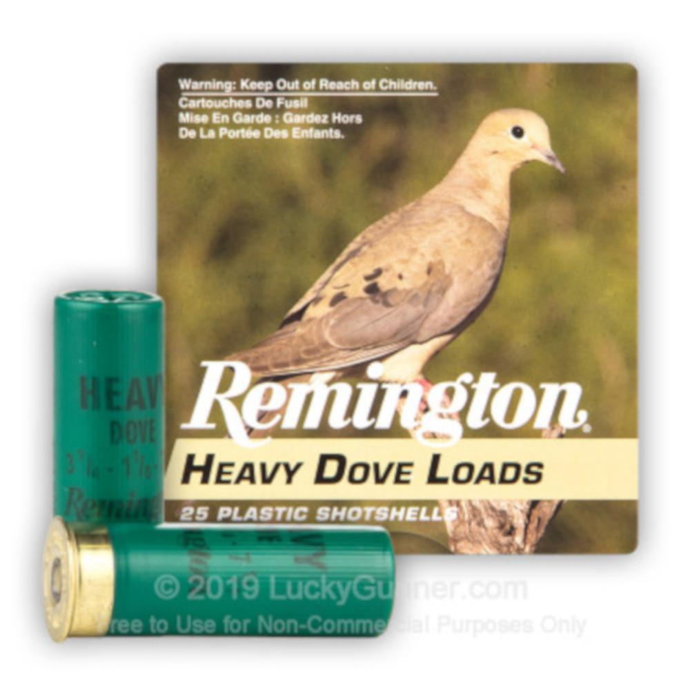  Remington Heavy Dove Ammo 12 Gauge 2.75 