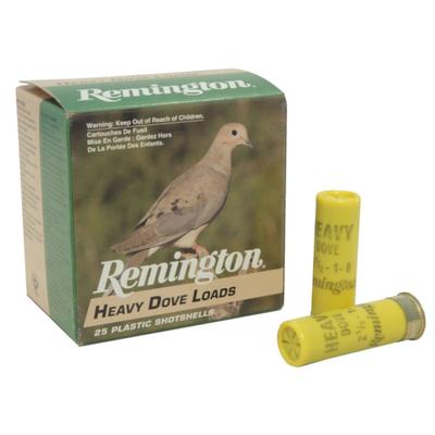 Remington Heavy Dove Ammo 20 Gauge 2-3/4