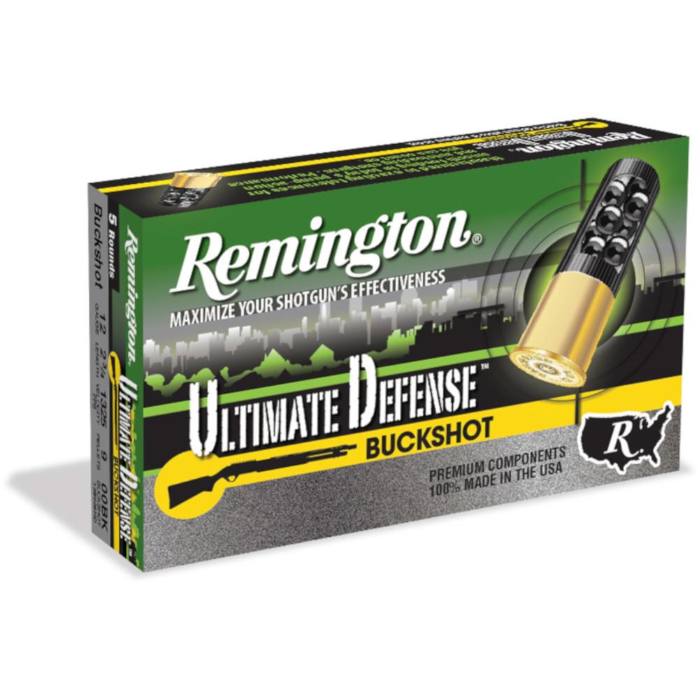  Remington Ultimate Defense Ammo 12 Gauge 2- 3/4 
