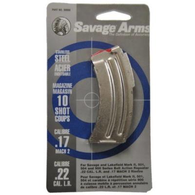 Savage Magazine MK II Series .22LR & .17 HM2 10 Round Stainless