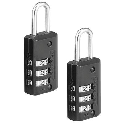 Master Lock 646T Compact Resettable Combination Padlock 2 Pack
