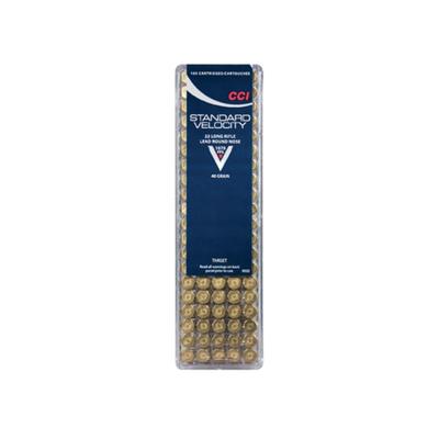 CCI Standard Velocity Ammo .22LR 40gr LRN - Box of 100