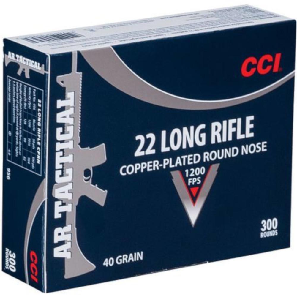  Cci Tactical Ammo .22lr 40gr Plated Lrn - Box Of 300 Rounds