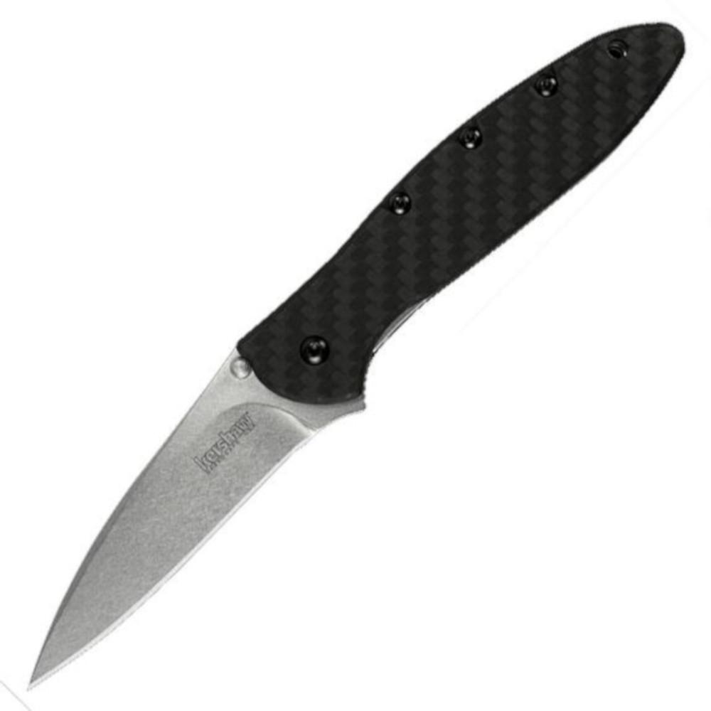 Bullseye North Kershaw Knife Leek Folding 3" Plain Edge CPM154 Steel