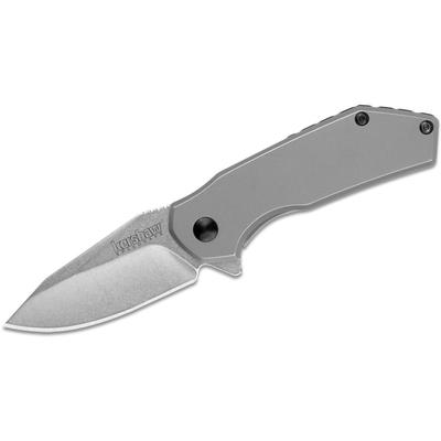 Kershaw Valve Frame Lock Knife Bead Blast Stainless Steel 2.25