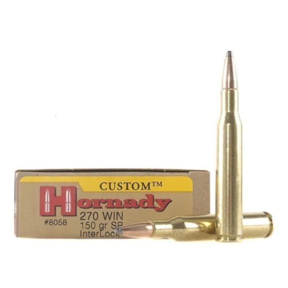 Arsenal Force. Hornady Custom Ammo 270 Winchester 150gr InterLock Spire