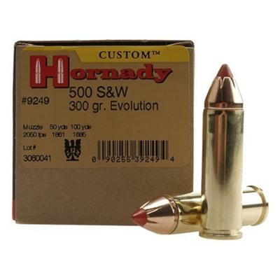 Hornady Custom Ammo 500 S&W Magnum 300gr Flex Tip eXpanding - Box of 20