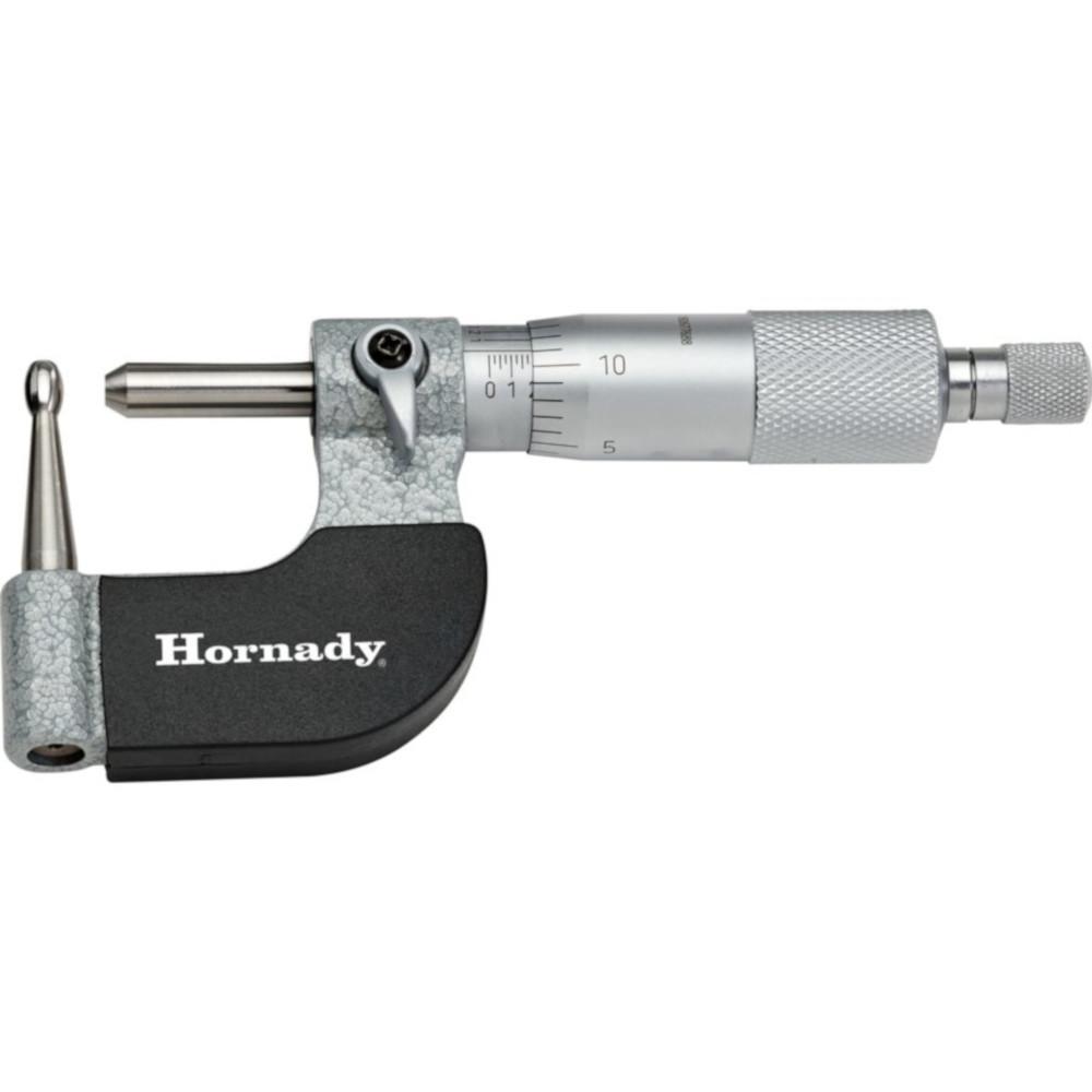 Bullseye North Hornady Vernier Ball Micrometer 1" 050059