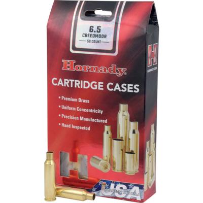 Hornady Unprimed Brass Cartridge Cases 6.5 Creedmoor New 86281 - Box of 50