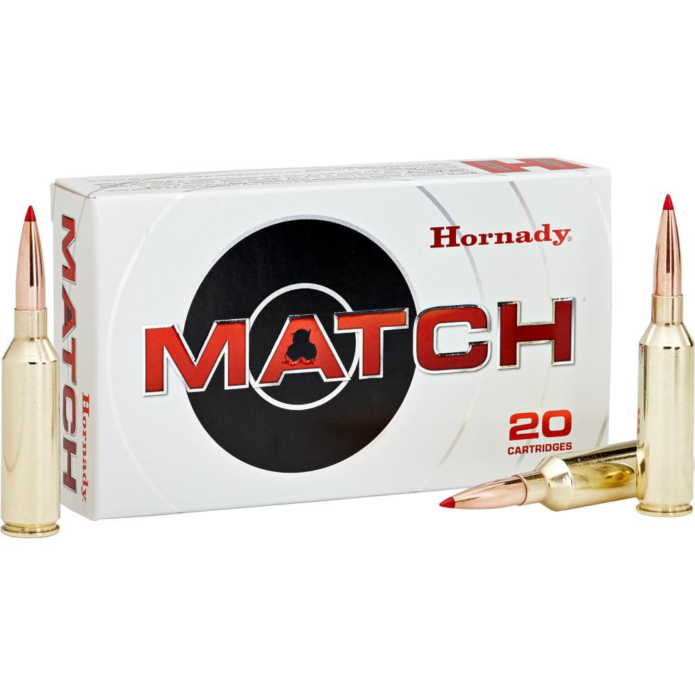  Hornady Match Ammo 300 Winchester Magnum 195gr Eld Match - Box Of 20