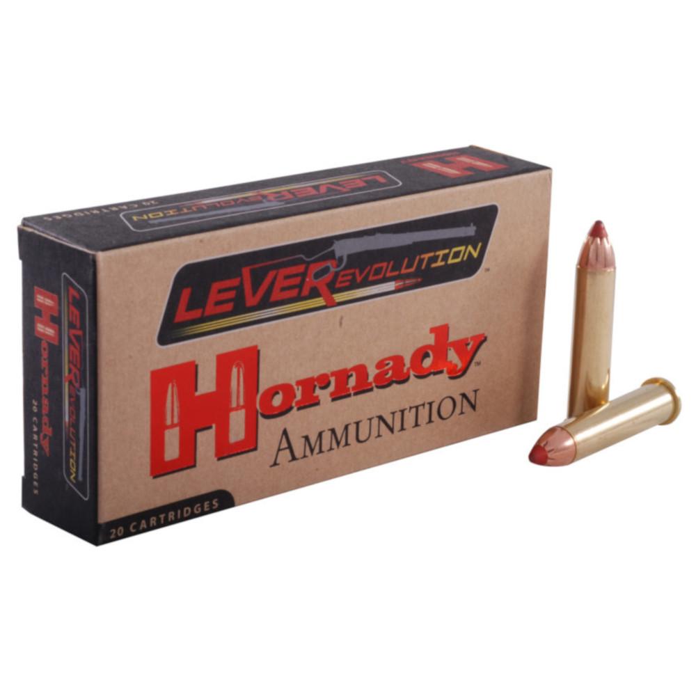 Hornady LEVERevolution Ammo 45-70 Government 250gr MonoFlex Lead-Free - Box of 20