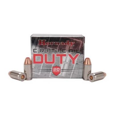 Hornady Critical Duty Ammo 45 ACP +P 220gr FlexLock - Box of 20