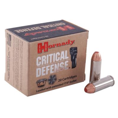 Hornady Critical Defense Ammo 45 Colt (Long Colt) 185gr FTX 92790 - Box of 20