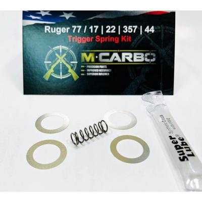 MCARBO Ruger 7/22 77/17 77/357 77/44 Trigger Adjustment Spring Kit 20002255444