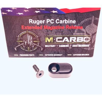 MCARBO Ruger PC Carbine Extended Magazine Release 222240002222