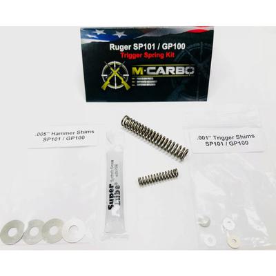 MCARBO Ruger SP101 / GP100 Trigger Spring Kit 357 Mag / 38 Special / 327 Mag / 9mm 200033112220357