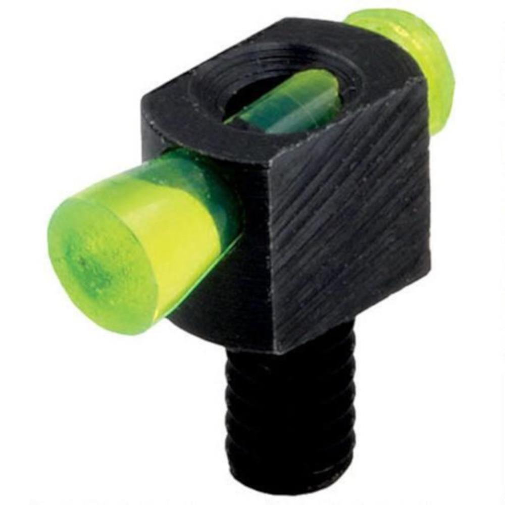 Bullseye North Hi Viz Front Sight Shotgun Bead Threaded Green Fiber
