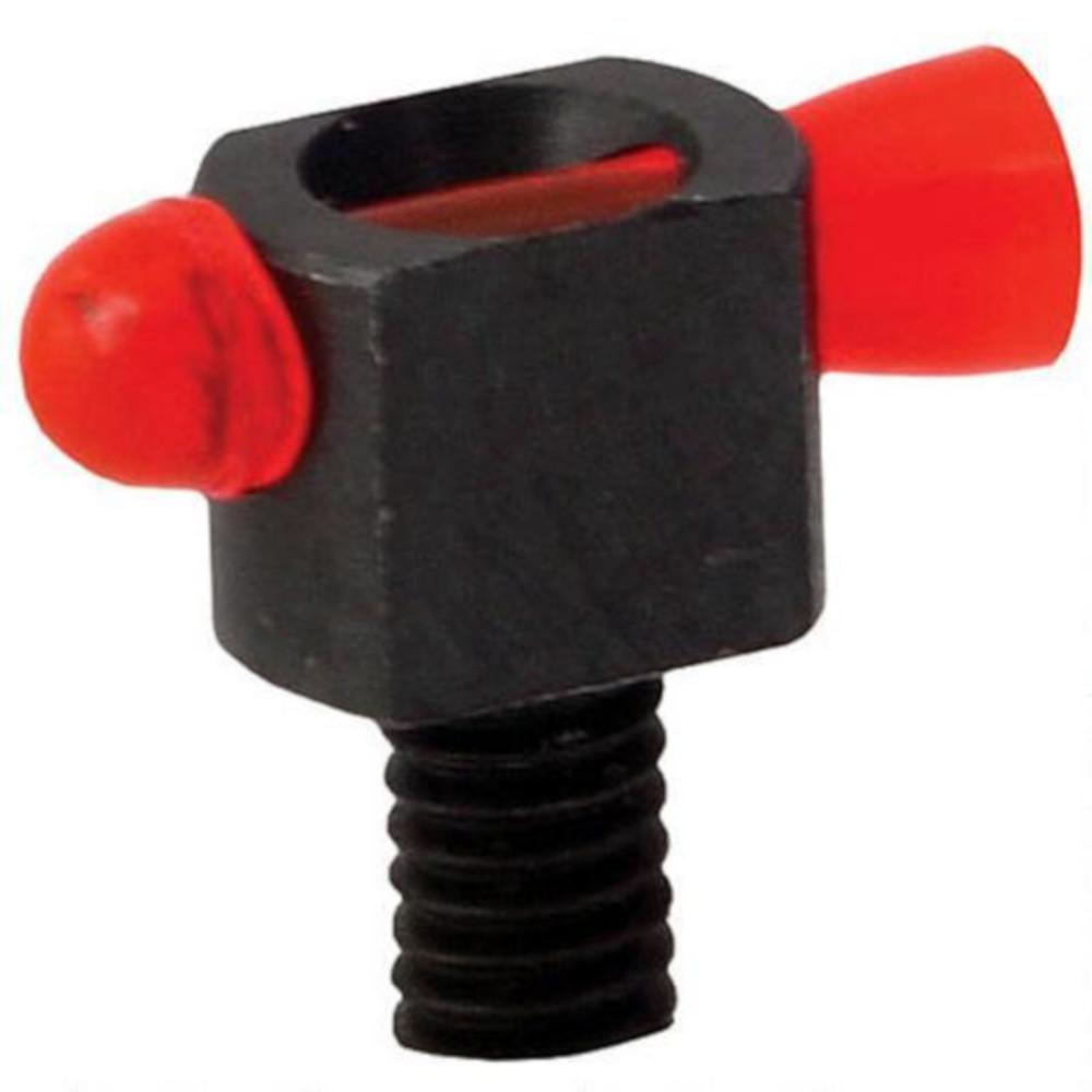 Bullseye North Hi Viz Front Sight Shotgun Bead Threaded Red Fiber