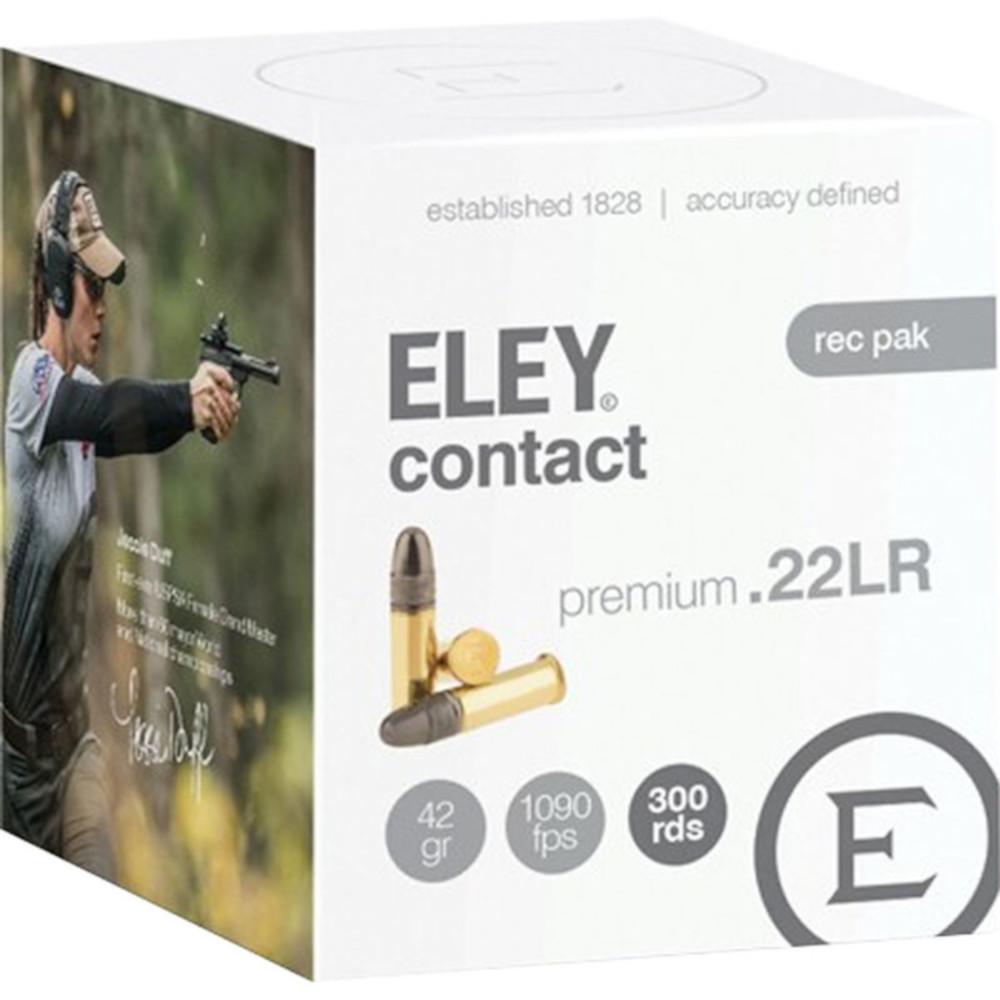  Eley Contact Premium Ammo 22lr Lrn 42grs 02360 - Box Of 300