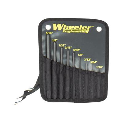 Wheeler Roll Pin Punch Set with Storage Pouch 204513