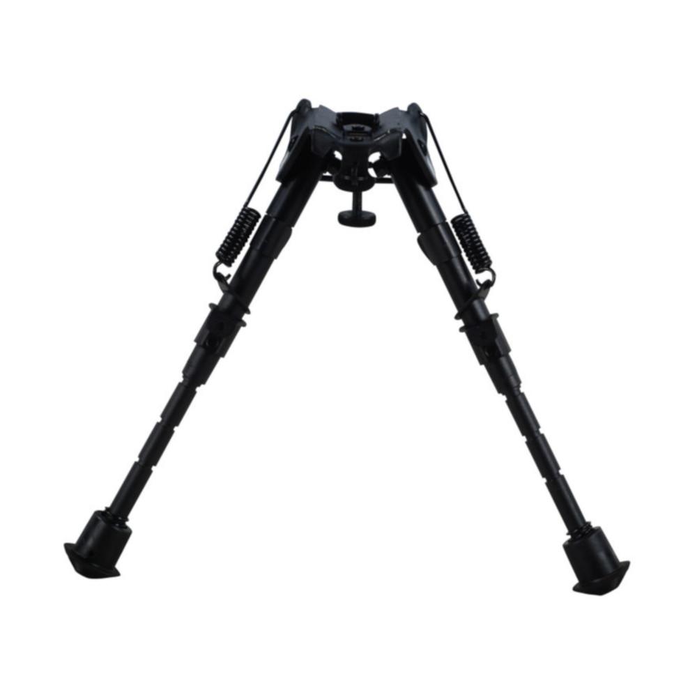 thumbnail interactive-video image 1 of Caldwell XLA Adjustable Swivel Stud Mount Bipod – 6 To 9 Inches – Black – Model 379852 1 of 6