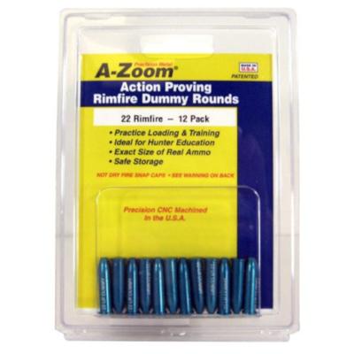 A-Zoom .22LR Rimfire Dummy Rounds (Pack of 12) 12206