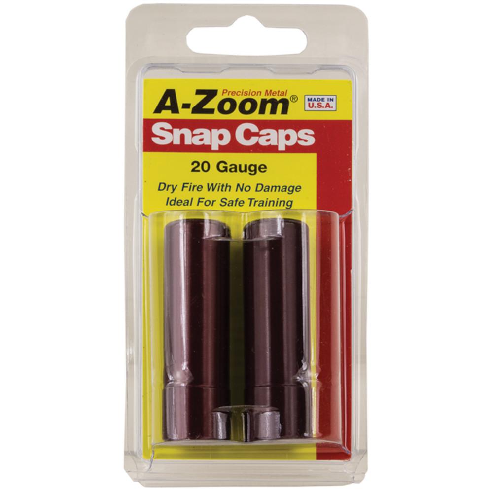A-Zoom Snap Caps 12 Gauge Shotgun Precision Metal Snap Cap Pack of 2-12211 
