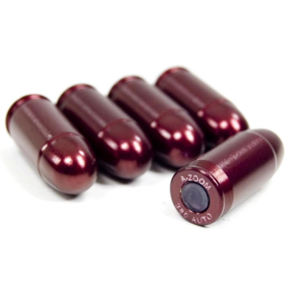  A- Zoom .380 Auto Dummy Rounds (Pack Of 5) 15113