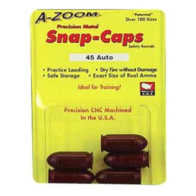 A-Zoom .45 acp Snap Caps (Pack of 5) 15115