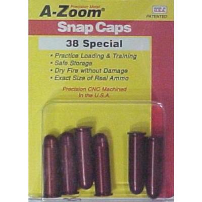 A-Zoom .38 Special Snap Caps (Pack of 6) 36630