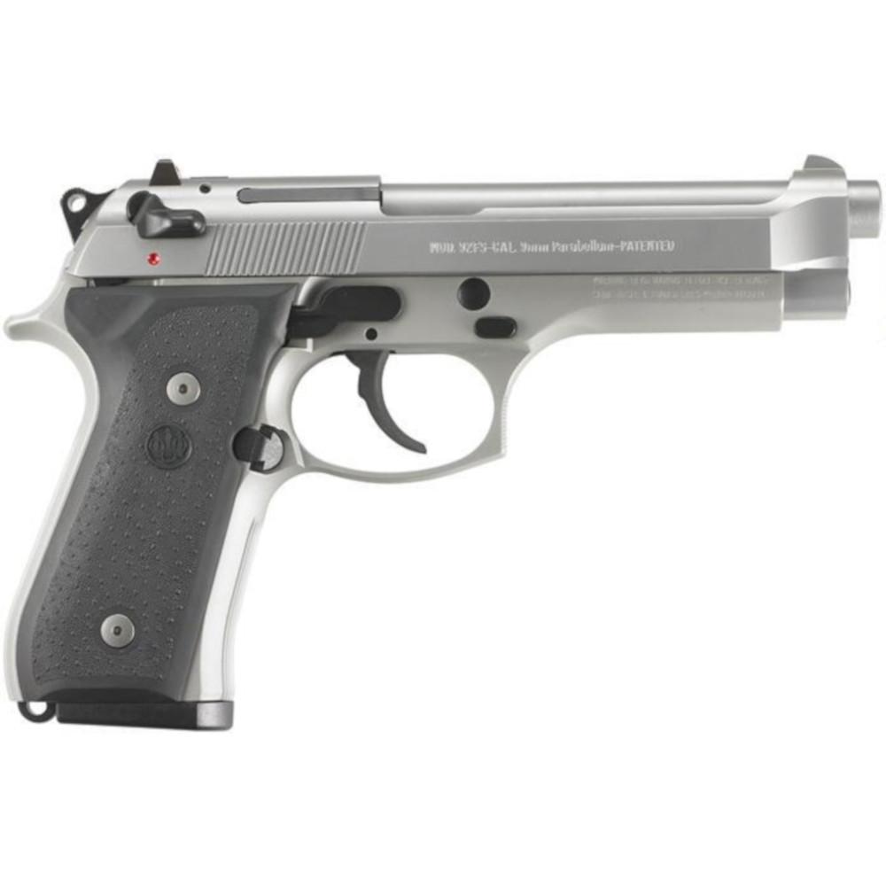  Beretta 92fs Inox Semi- Auto Pistol 9mm Luger 10 Rounds 4.9 