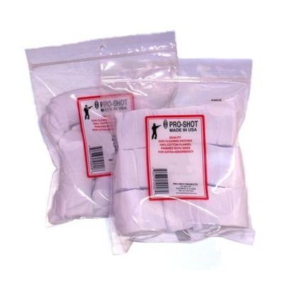 Pro-Shot .22-.270 Caliber Cotton Cleaning Patches 1