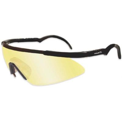 Wiley X Eyewear Saber Advanced Yellow Lenses Black Frame 300
