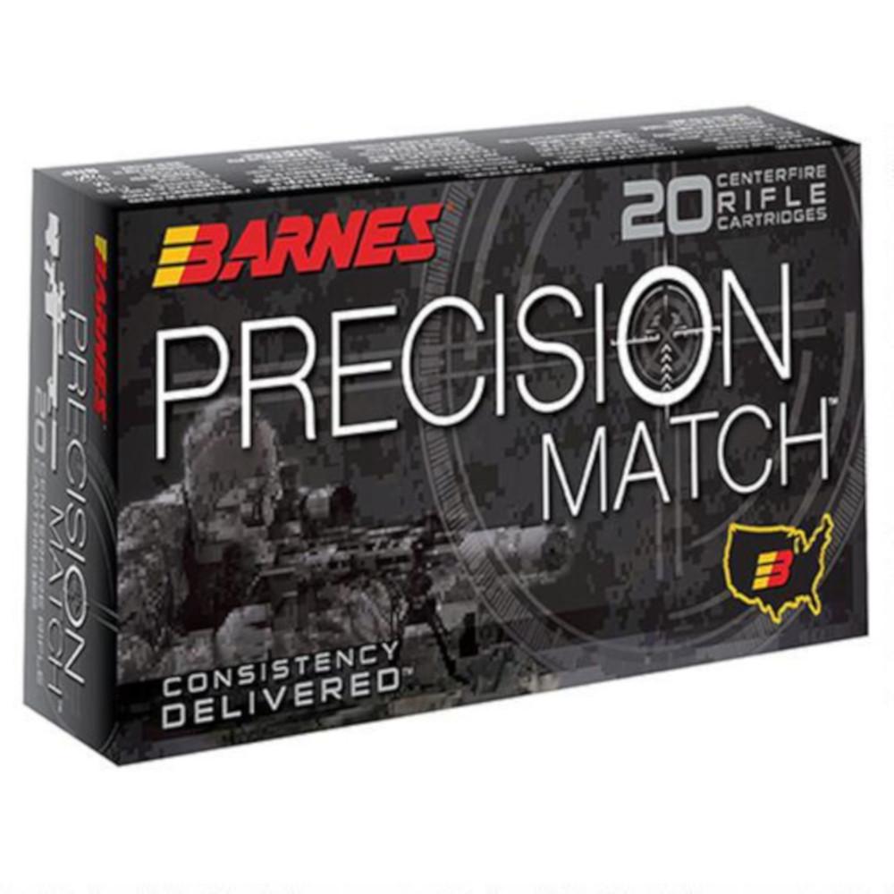  Barnes Precision Match Ammo 6.5 Creedmoor 140gr Open Tip Match - Box Of 20