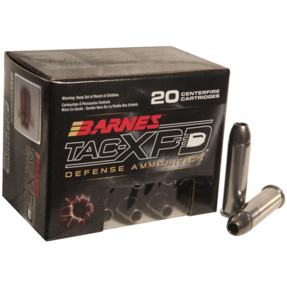  Barnes Tac- Xpd Ammo 357 Magnum 125gr Tac- Xp Hp Lead- Free - Box Of 20