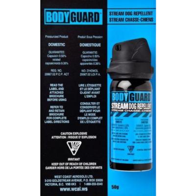 BodyGuard Dog Repellent Spray with Flip Top 50g 50BGD