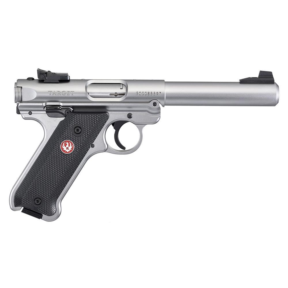 Bullseye North Ruger Mark IV Target SemiAuto Pistol .22LR 5.5