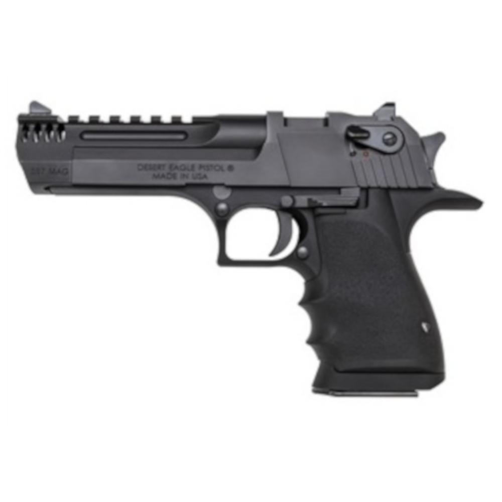  Magnum Research Desert Eagle L5 Semi- Auto Pistol .357 Magnum Single Action 5â €³ Barrel Black Oxide Finish De357l5imb