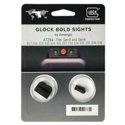 Glock Bold Night Sight By Ameriglo For Gen3/4 17 19 22 23 24 26 27 34 35 37 38