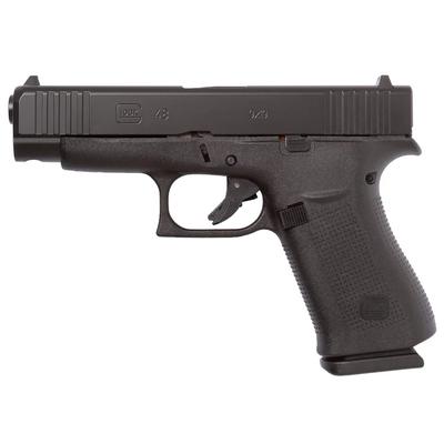 Glock 48 Semi-Auto Pistol 9mm Black Ameriglo Bold Sights