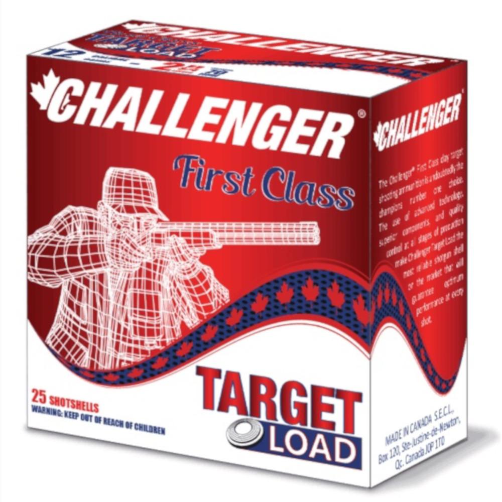  Challenger First Class Target Load Shotgun Ammo 12 Gauge 2.75 