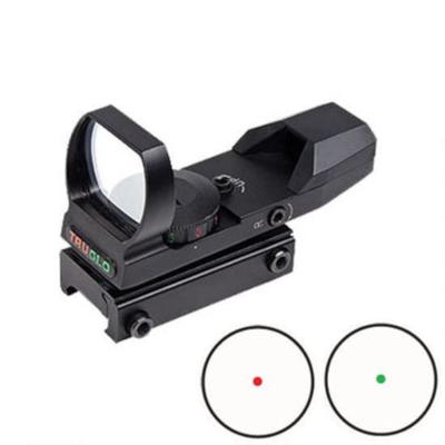 Truglo 24x34mm Dual Color Open Red Dot Sight Red/Green 5 MOA Dot Black TG8370B