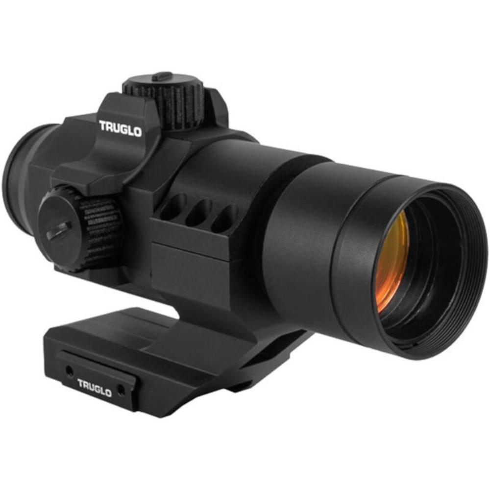 Bullseye North Truglo Red Dot Sight Ignite Mini Compact 30mm 2 MOA Dot AAA Battery Black TG8335BN